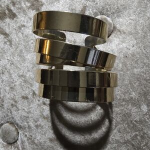 Gold Tone Cuff Bracelet